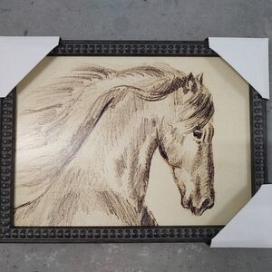 Elegant Horse Sketch Art Print